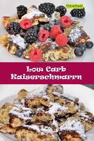 Low Carb Kaiserschmarrn Mit Skyr Staupitopia Zuckerfrei Rezept Kaiserschmarrn Rezepte Low Carb Backrezepte