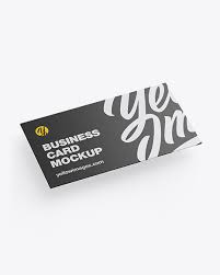 Most attractive iphone x psd and sketch mockup templates for showcasing your design projects. Paper Business Card Mockup In Stationery Mockups On Yellow Images Object Mockups