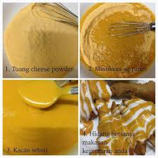 Hanya perlu kukuskan kentang, golekkan kentang tersebut dengan tepung. 100gm Nachos Cheese Powder Halal Serbuk Segera Cheese Cheezy Wedges Hanya Tambah Air Panas Sahaja Shopee Malaysia