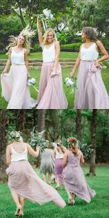 Long Bridesmaid Dresses 2019 Two Piece Bridesmaid Dresses Pink Tulle Bridesmaid 2 Piece Bridesmaid Dress Tulle Bridesmaid Dress Two Piece Bridesmaid Dresses