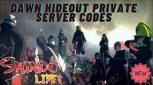 These are some free private server codes in shinobi life 2 on roblox if we get 60 subs and 10 likes ill post more with all villages! Ruflspoegvsdjm