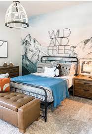 Rainier Mural Boys Bedroom Wallpaper Boys Bedroom Themes Boy Bedroom Design
