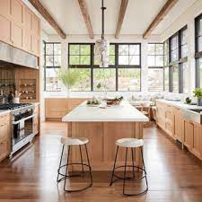 This kitchen is light, bright and airy. 75 Beautiful Farmhouse Eat In Kitchen Pictures Ideas July 2021 Houzz