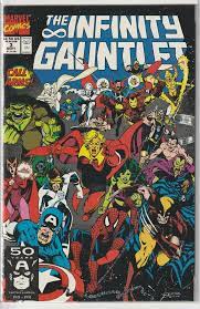 Infinity Gauntlet #3 (1991) 1ST APP Terraxia Marvel Comics Direct Edition |  eBay