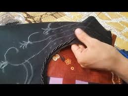 شغل نمنم وطريقه الرسم حسب الطلب للخياط مصطفى الجابري Youtube Sewing Embroidery Zardozi