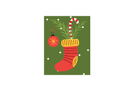 Christmas Socks Candy Illustrations Graphic By 1riaspengantin Creative Fabrica