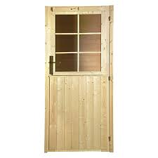 Voir les conditions des offres en cours. Volet Exterieur De Porte Pour Abri De Jardin Bois Luoman New Vaasa Castorama