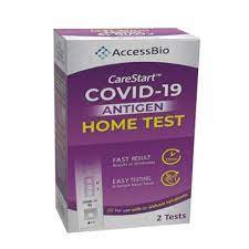 Carestart Covid 19 Antigen Home Test Kit 2 Ct