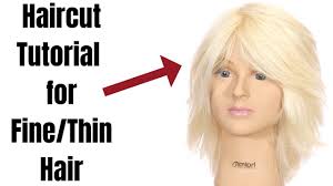 Layered fine hair medium length hairstyles with fringe. Perfect Layers For Thin Or Fine Hair Thesalonguy Youtube