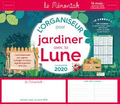 Conseils météo, calendrier détachable, réussir ses préparations. Organiseur Memoniak Pour Jardiner Avec La Lune 2019 2020 Amazon Fr Editions 365 Livres