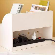 It holds up to 4 cordless drills or similar units on the custom slotted shelf. How To Build An Entry Message Center Desk Organization Diy Home Organization Charging Station Organizer