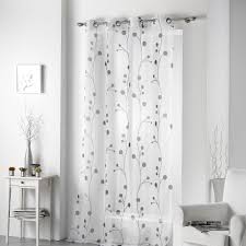 Trouvez rideau voilage sur 2ememain ✅ avantageux pour tout le monde. Voilage A Oeillets Motif Fleur A Clochettes Gris Anthracite Voilage Rideau Et Voilage Linge De Maison Gifi