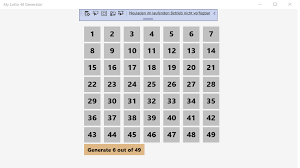 27 eylül 2018 mpi̇ süper loto çekiliş sonuçları sorgulama ekranı! My Lotto 49 Generator Beziehen Microsoft Store De De