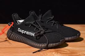 Black And Pink Yeezys Men S And Women S Supreme X Adidas Yeezy Boost 350 V2 Black White F36924 Yeezy Leather Shoes Woman Adidas Yeezy Boost