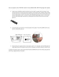 We did not find results for: Chamberlain Liftmaster Tx4unis Remote Controls User Guide Manualzz