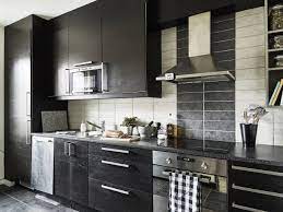 Apartments Black Wood Veneer Kitchen Cabinet Oak Dark Laminate Worktops Kitchen Spices Gray Graphite Wa Placard Cuisine Couleur Cuisine Plan De Travail Cuisine