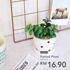 Figurine miniature green potted plant 1pc home decoration small artifical bonsai. Facebook