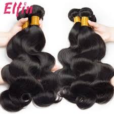 Established for over 18 years! Brazilian Virgin Hair Bundles 100 Unprocessed Brazilian Hair Weave Elfin Hair