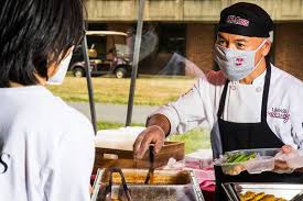 Life in the kitchen & . With Robot Deliveries And Outdoor Tents Campus Dining Will Be Very Different The New York Times