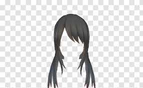 Everyday, bridal, occasion, celebrity hairstyles, hairstyle trends 2013. Yandere Simulator Long Hair Black Wig Hairstyle Transparent Png
