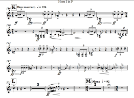 Horns No Key Signatures Please Orchestration Online