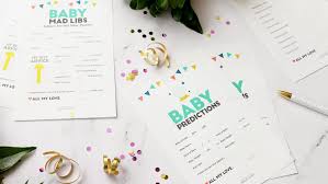 It's a celebration of impending birth, as you can assemble the design elements that express the unique mood of your baby shower, unify them into an awesome completed invitation, and then share or download the invite. Free Printable Baby Shower Games