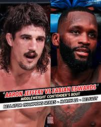 Fight month has officially arrived! 🇮🇪☘️ Aaron Jeffery and Fabian Edwards  will go toe-to-toe in a three round middleweight contender's bout