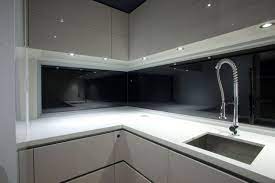 This approach offers a completely customizable look while being highly functional as it is easy to maintain and clean. Cool Ways To Update A Kitchen With A Glass Backsplash