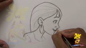 This article will be showing you how to draw funny cartoon faces of. How I Draw A Cartoon Girl Faces Side Face Cartoon Drawing Youtube