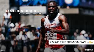 The latest tweets from cameron burrell (@colab_tv). Team Usa All On Tokyo 2020 For Houston Cougar Track And Field Standout Cameron Burrell Madeheremonday Olympiansmadehere Facebook