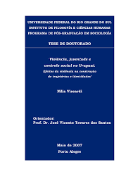 Viol Ncia Juventude E Controle Social No Uruguai Efeitos Da Viol Ncia Na Constru O De Trajet Rias E Identidades Manualzz