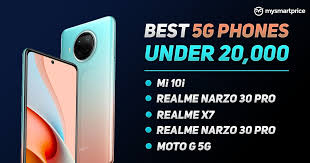 The best cheap samsung galaxy s20 deals for july 2021. Best 5g Smartphones Under Rs 20 000 In India Mi 10i Realme X7 Realme Narzo 30 Pro And More