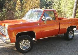 Image result for Orange 1980 Truck
