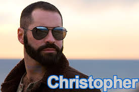 Christopher's excellent beard