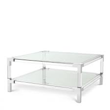Cage occasional collection includes side, coffee table in both stainless steel and rose gold finishes. Coffee Table Royalton