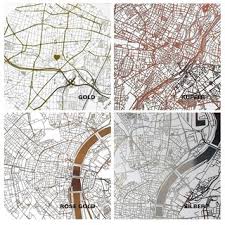 Isidor von sevilla (isidorus hispalensis; Sevilla City Maps Kunstdrucke Mit Edler Folien Pragung Nzf Design K