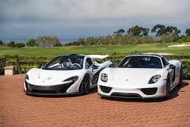 Mclaren P1 And Porsche 918 Spyder Sports Cars Luxury Super Sport Cars Porsche 918
