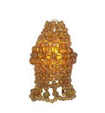 Colored Light Bulb Beaded Covers In 4