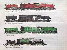 Same small mistake in the list of russia ad60 garratt is legendary. Beyer Garratt Locomotive Sprite 3 By Drawing425 On Deviantart Steam Trains Locomotive Steam Locomotive