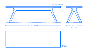 Shop our best selection of outdoor accent tables to reflect your style and inspire your outdoor space. Audrey Dining Bench Dimensions Drawings Dimensions Com