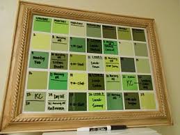 Do It Yourself Dry Erase Calendar Diy Dry Erase