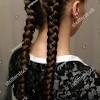 Braided hairstyles for black women. 1