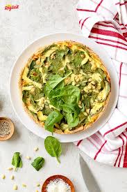 Quiche Aux Epinards Et Fromage Fouette Regilait Recette Recette Alimentation Tarte Sans Pate