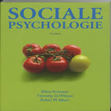 Samenvatting Sociale Psychologie Stuvia
