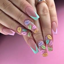 500 x 500 jpeg 40 кб. 23 Beautiful Pastel Nails For Spring 2021 Page 2 Of 2 Stayglam