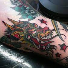 Traditional Dragon Tattoo Google Search Traditional Tattoo Dragon Dragon Head Tattoo Tattoo Dragon