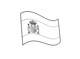Armed forces emblem coloring pages. Flag Of Spain 1 Coloring Page Free Printable Coloring Pages For Kids