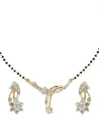 Simple mangalsutra chain in gold metal: Buy Online Designer Gold Diamond Mangalsutra Set From Imitation Jewellery For Women By Oleva For 949 At 5 Off 2021 Limeroad Com