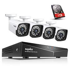 The most notable benefit of using poe cameras is the ease of. Sannce Poe Cctv Home Security Camera System 4ch Xpoe Nvr Recorder 1tb Hard Drive 4x 2 0mp Indoor Outdoor Metal Ip Cam 1080p Resolution Power Over Ethernet Easy Mobile Access With App Alert