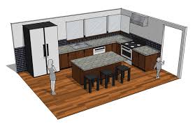 تصاميم مطابخ ثلاثية الابعاد المرسال